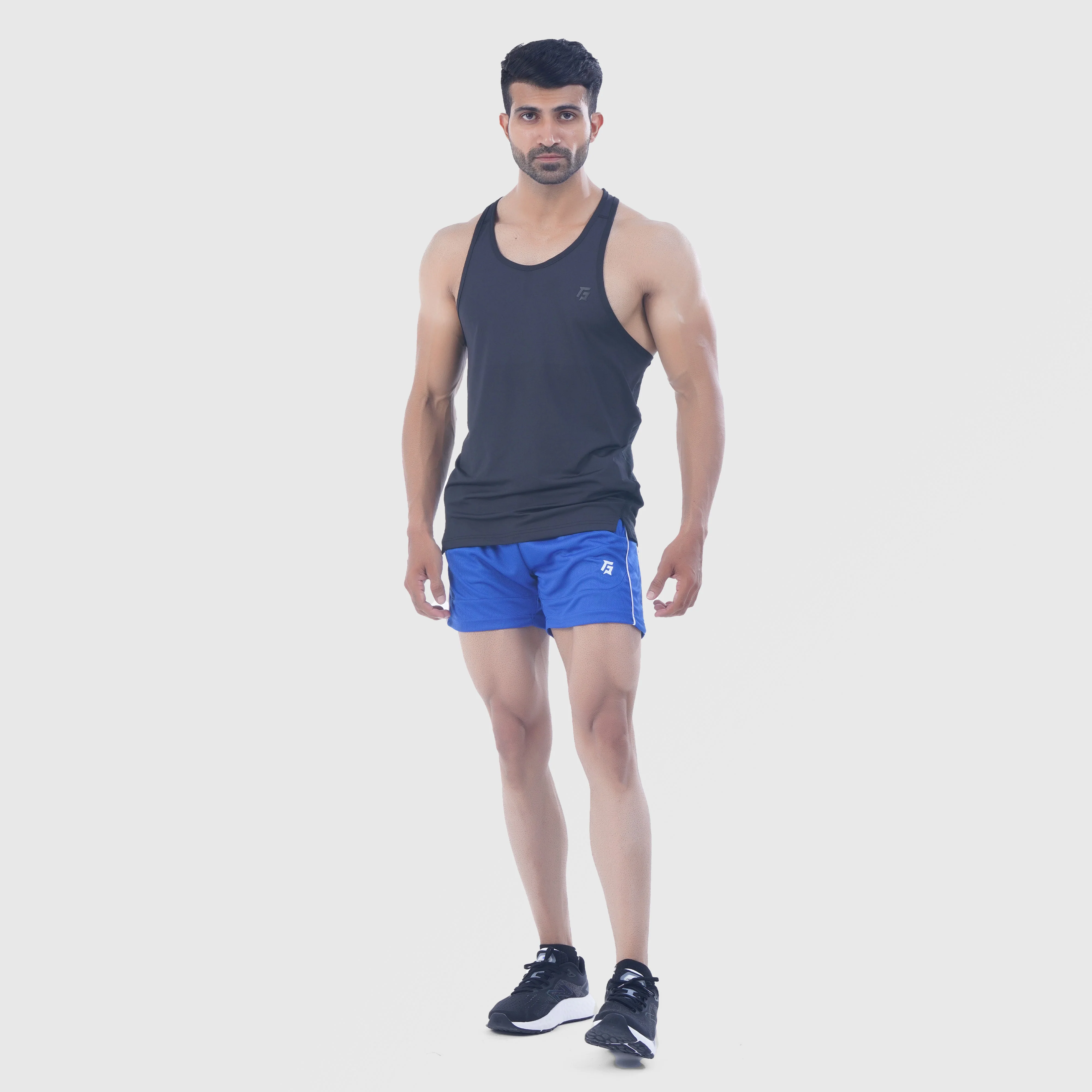 Stretch Ease Shorts (Royal Blue) - Image 4