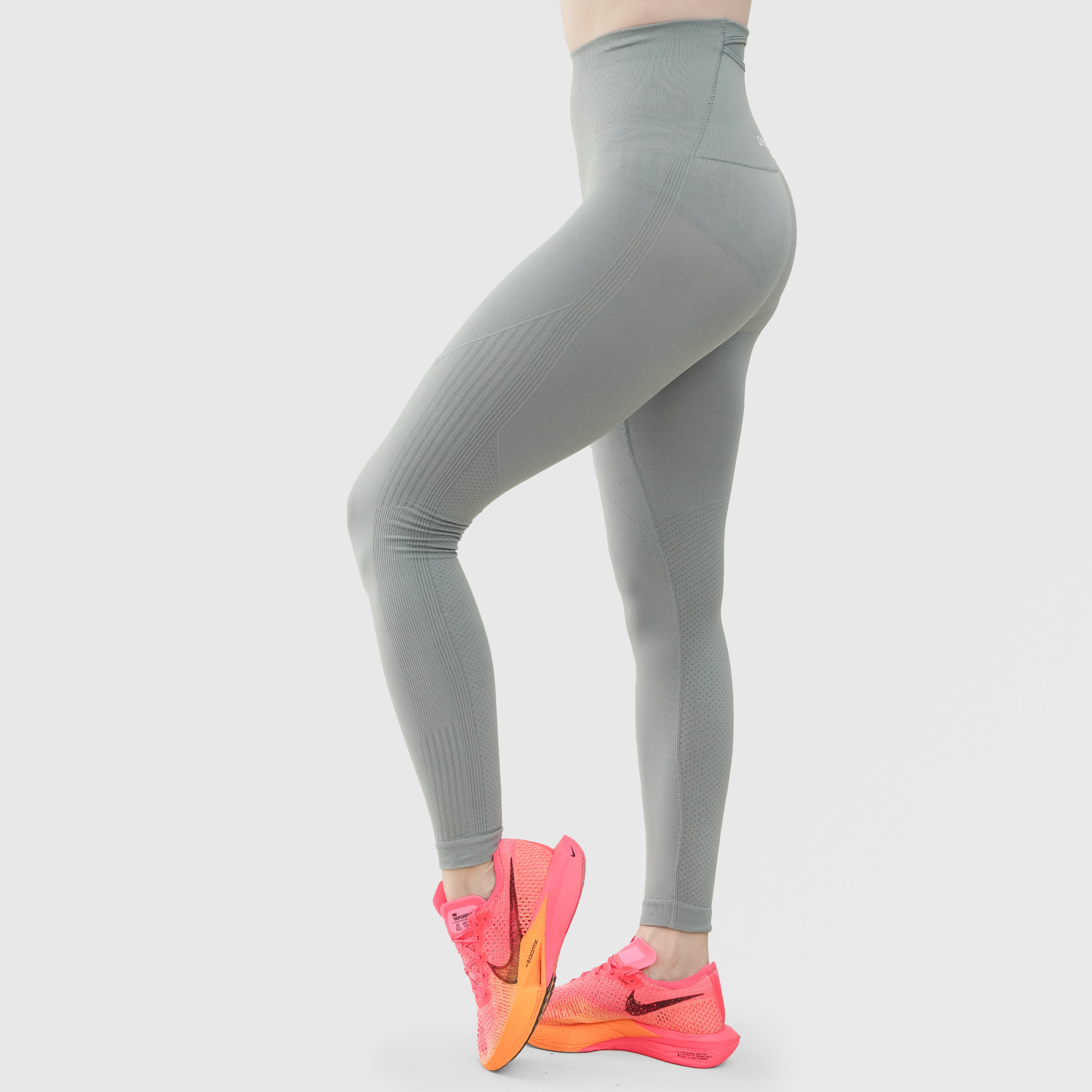 Stride Seamless Leggings (Grey) - Image 3