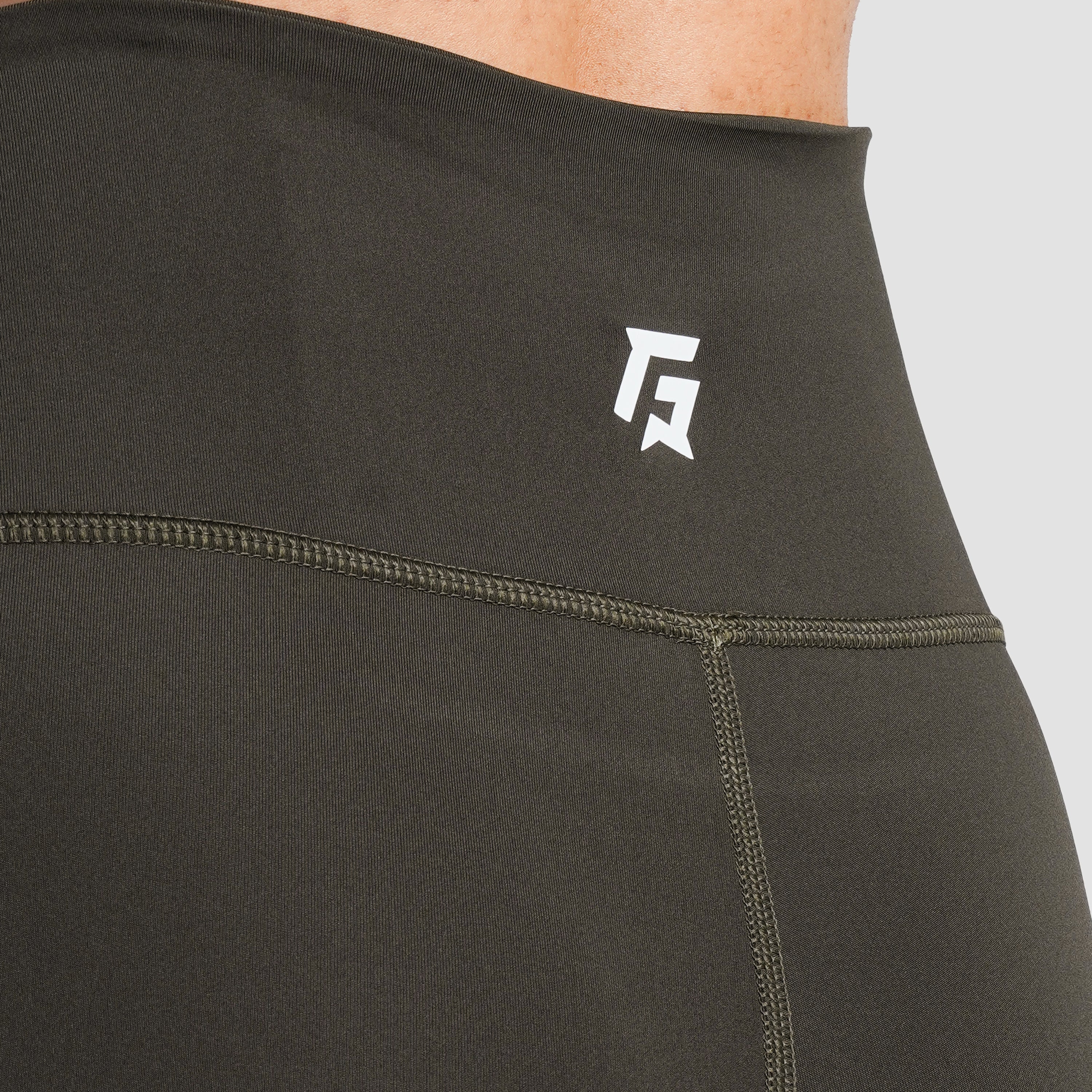 Strike Performance Leggings (Olive) - Image 5