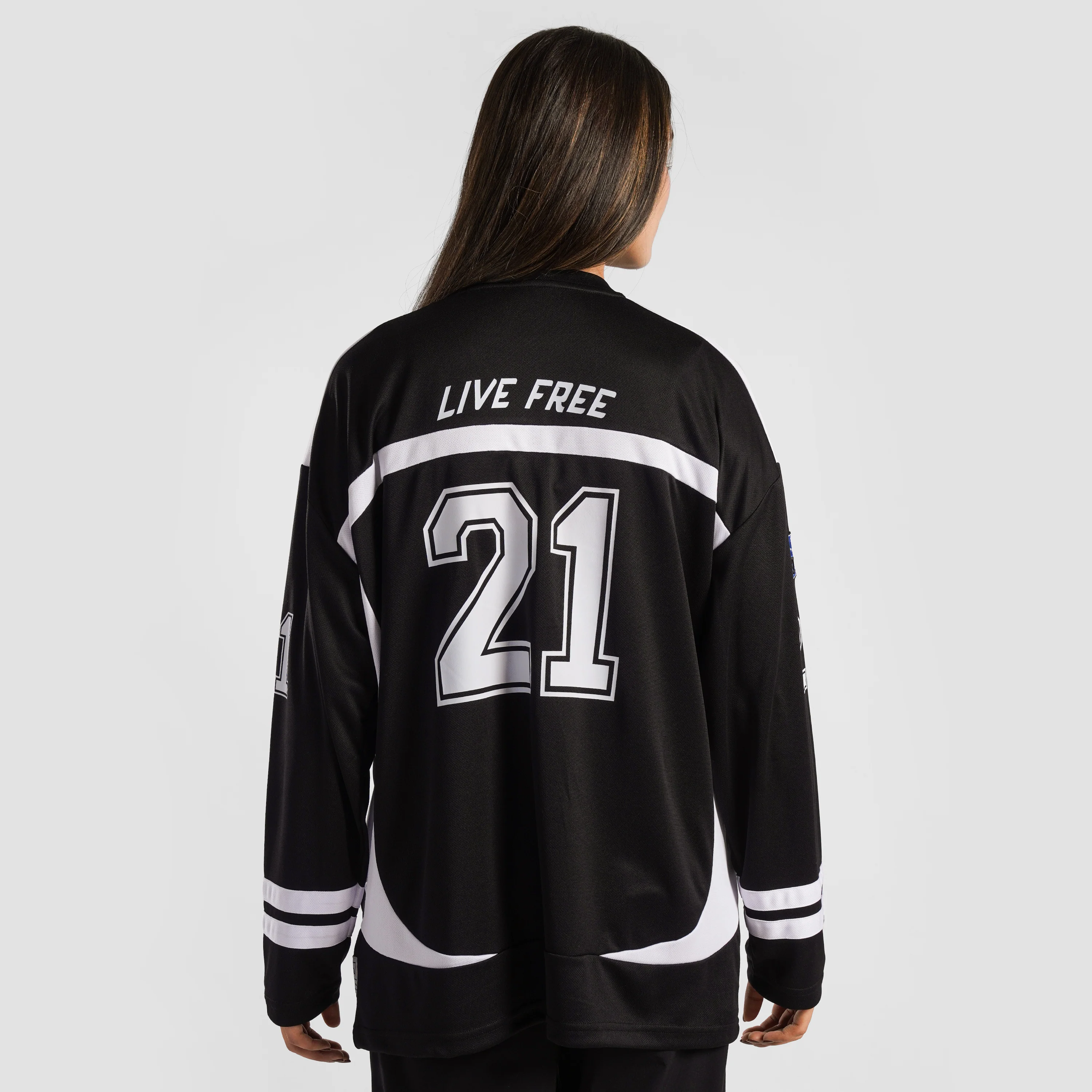Striker Full Sleeves Jersey (Black) - Image 3