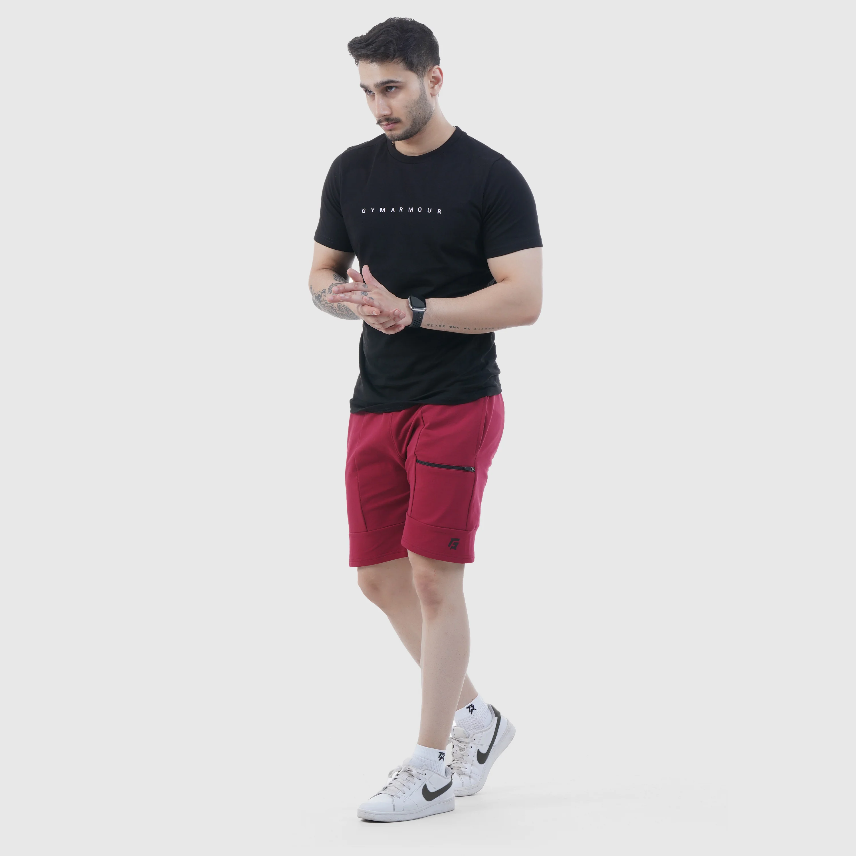Swift Shorts (Maroon) - Image 3