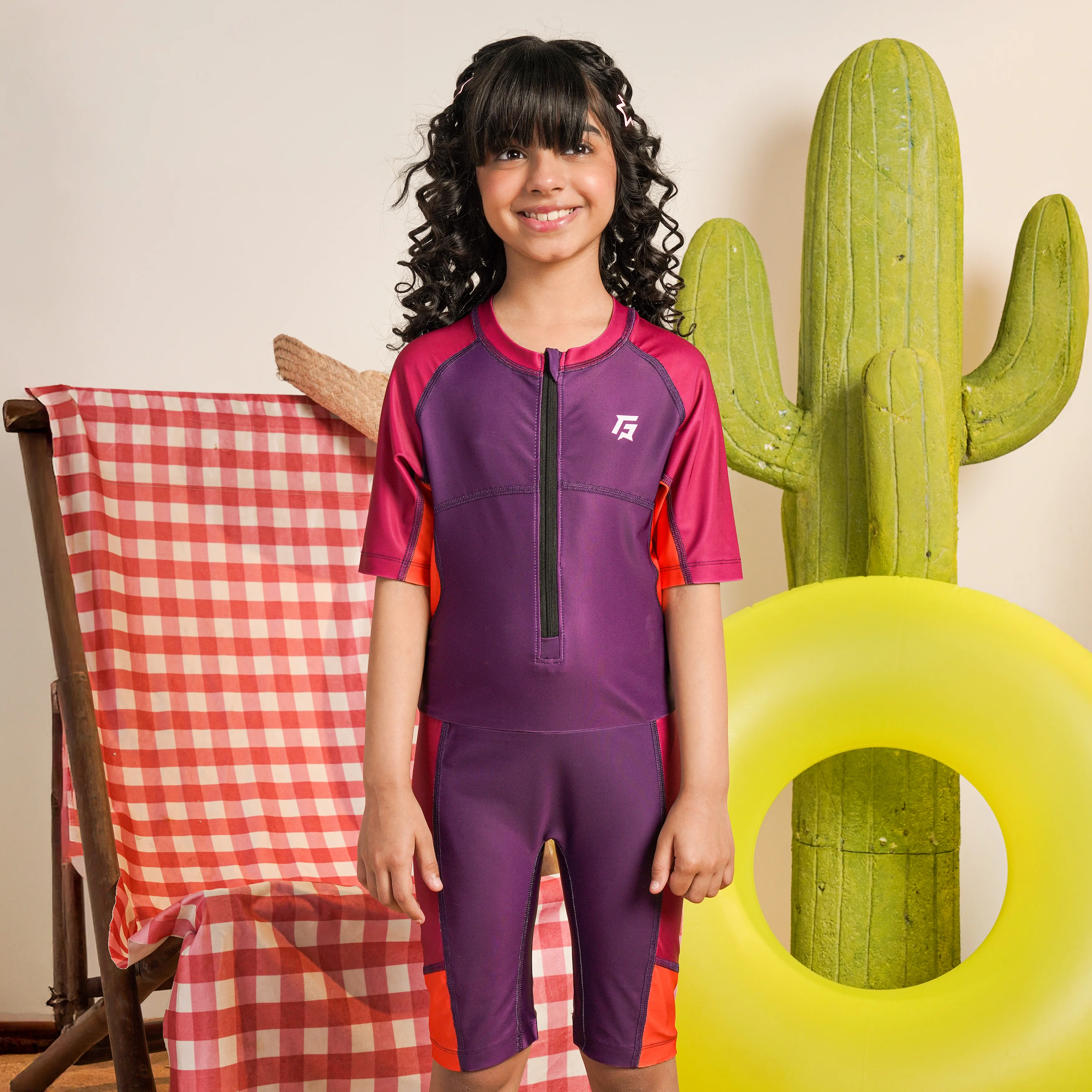 SwiftZip One Piece (Purple) - Image 3