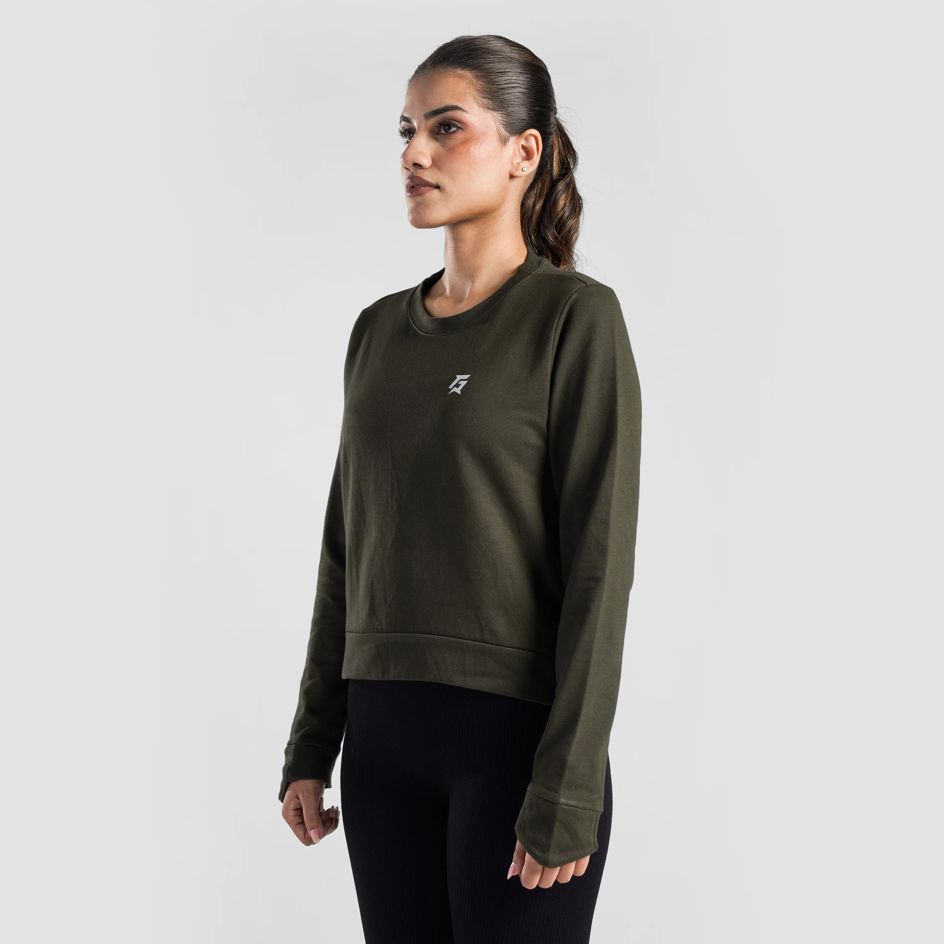 Terry Top (Olive) - Image 3