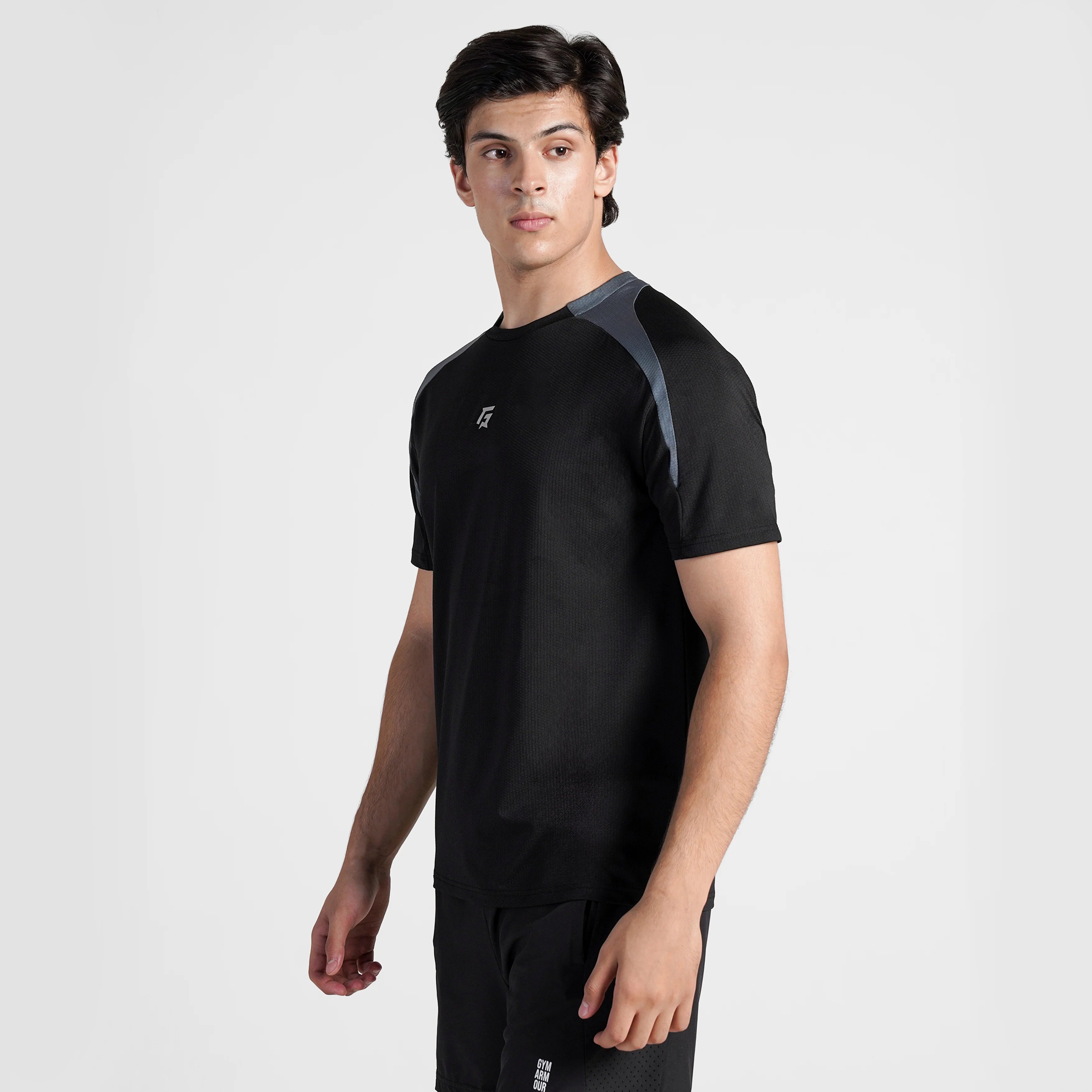Torque Tee (Black-Grey) - Image 3