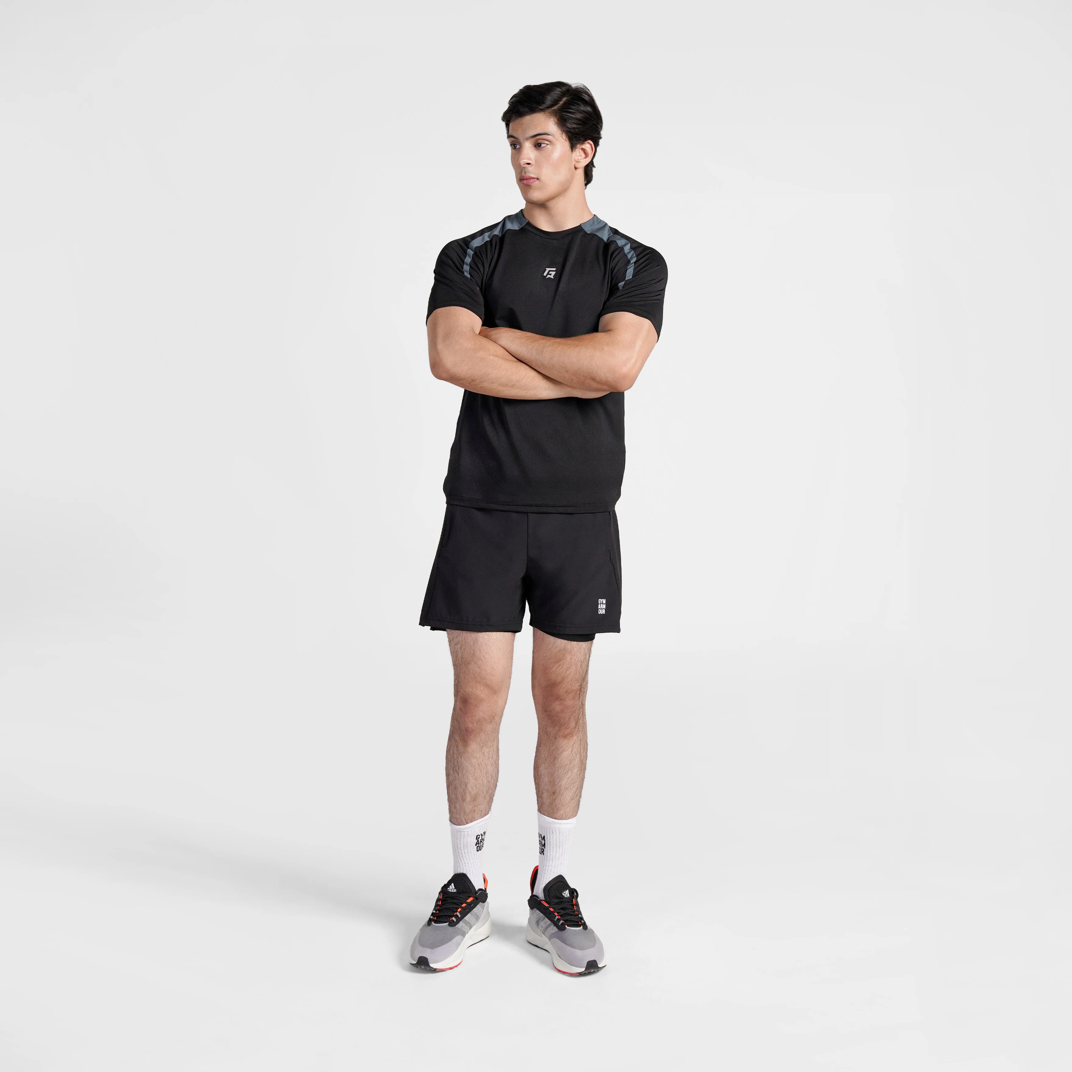 Torque Tee (Black-Grey) - Image 4
