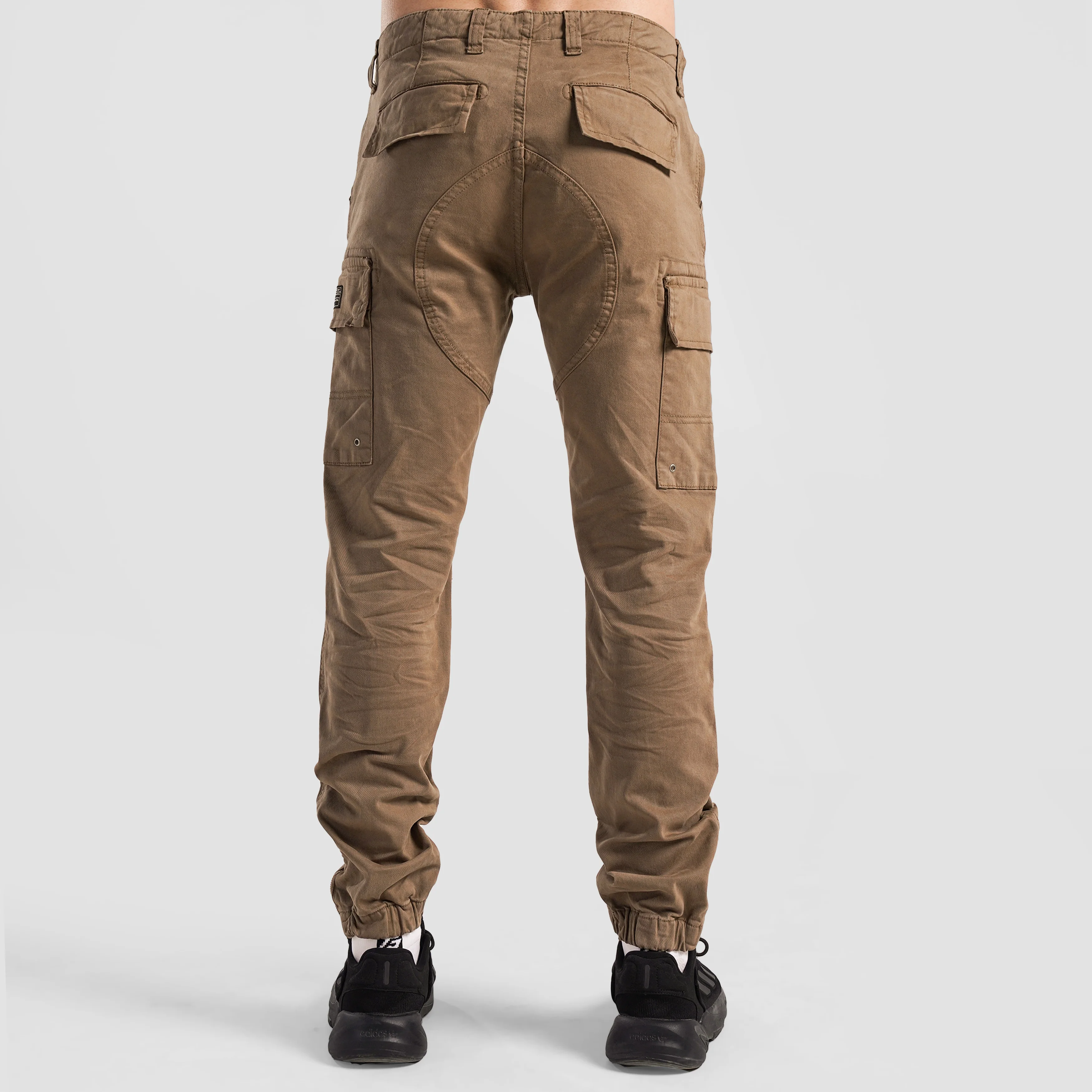 Trek Solid Joggers (Beige) - Image 3