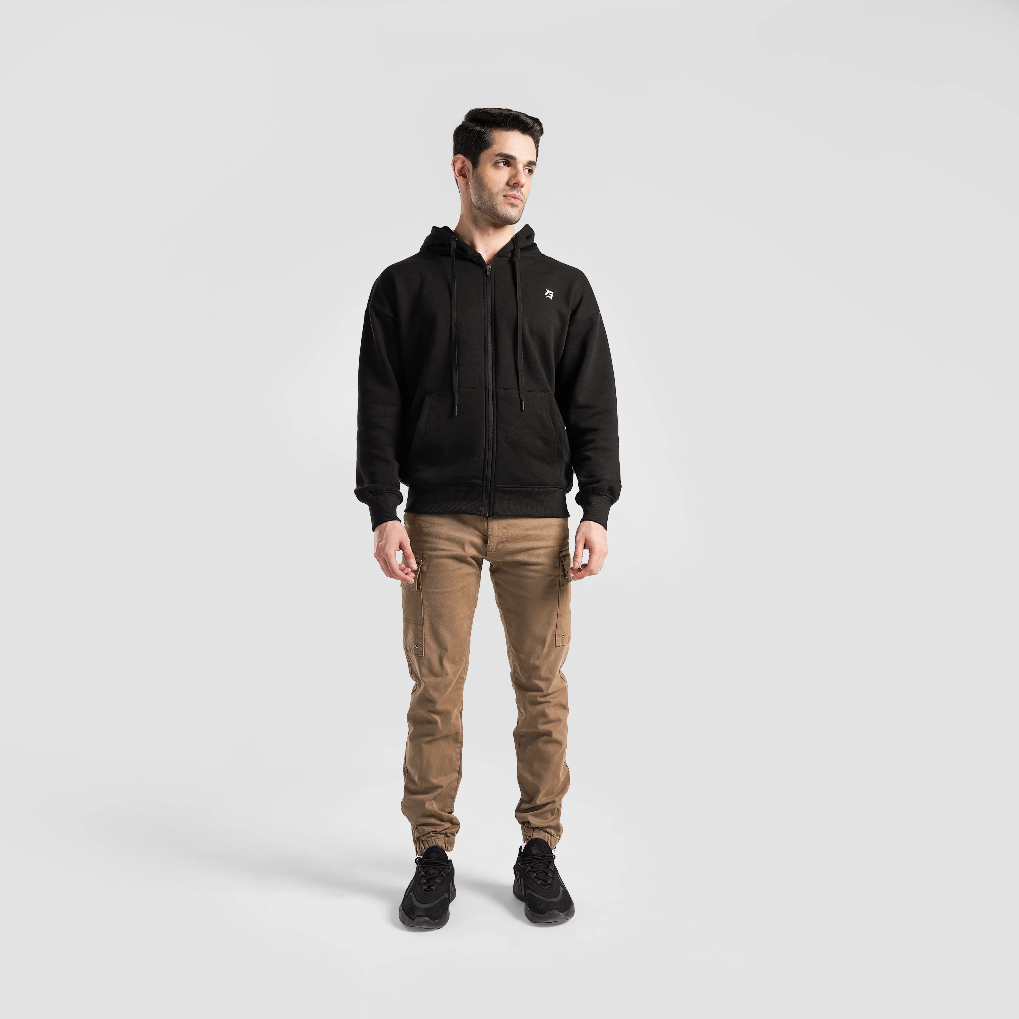 Trek Solid Joggers (Beige) - Image 4