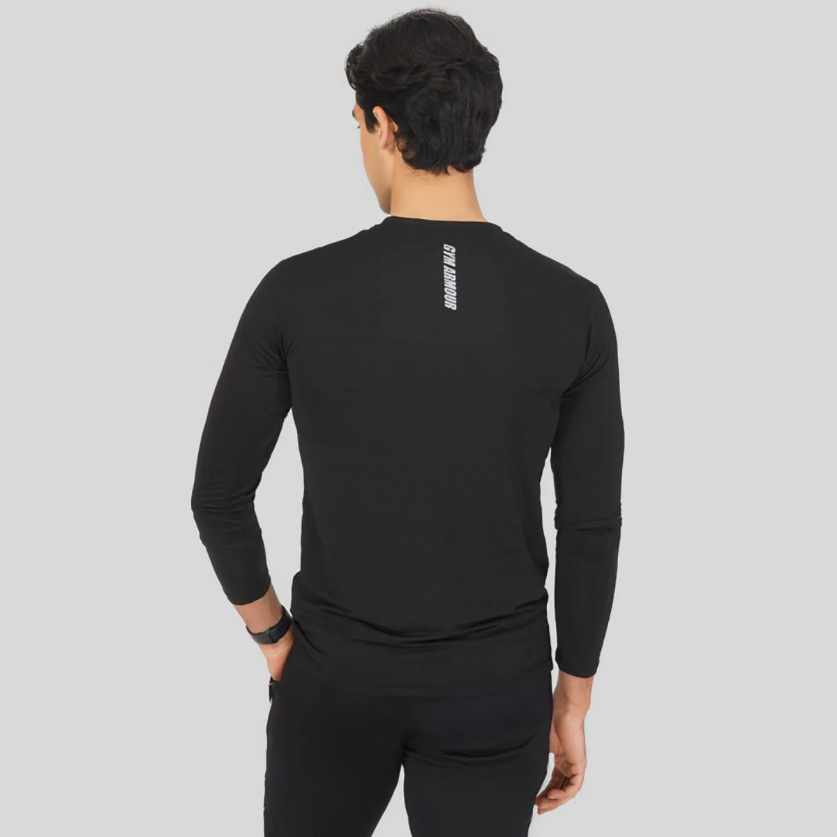 Triple Volt LongSleeves Tee (Black) - Image 2