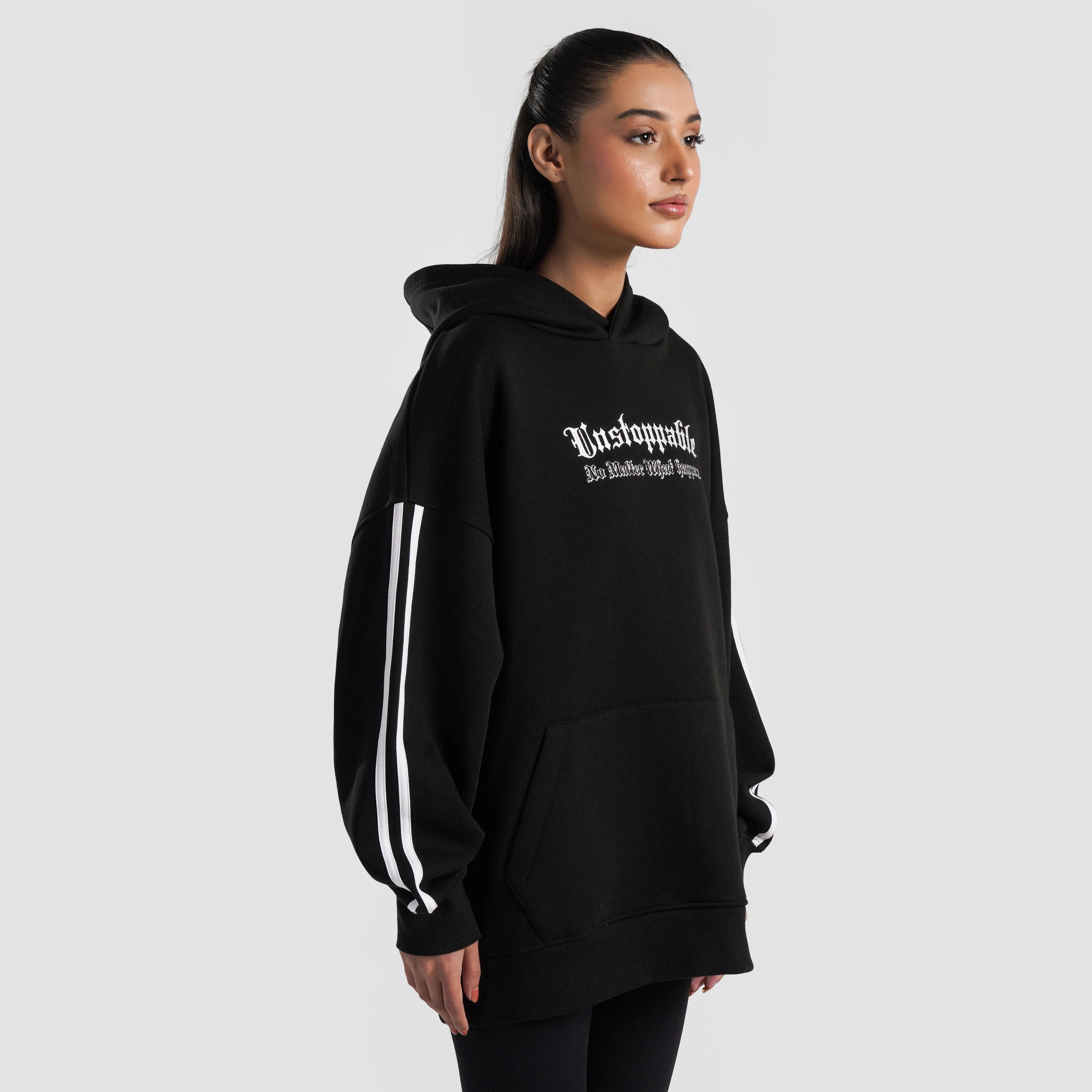 Unstoppable Hoodie (Black) - Image 3