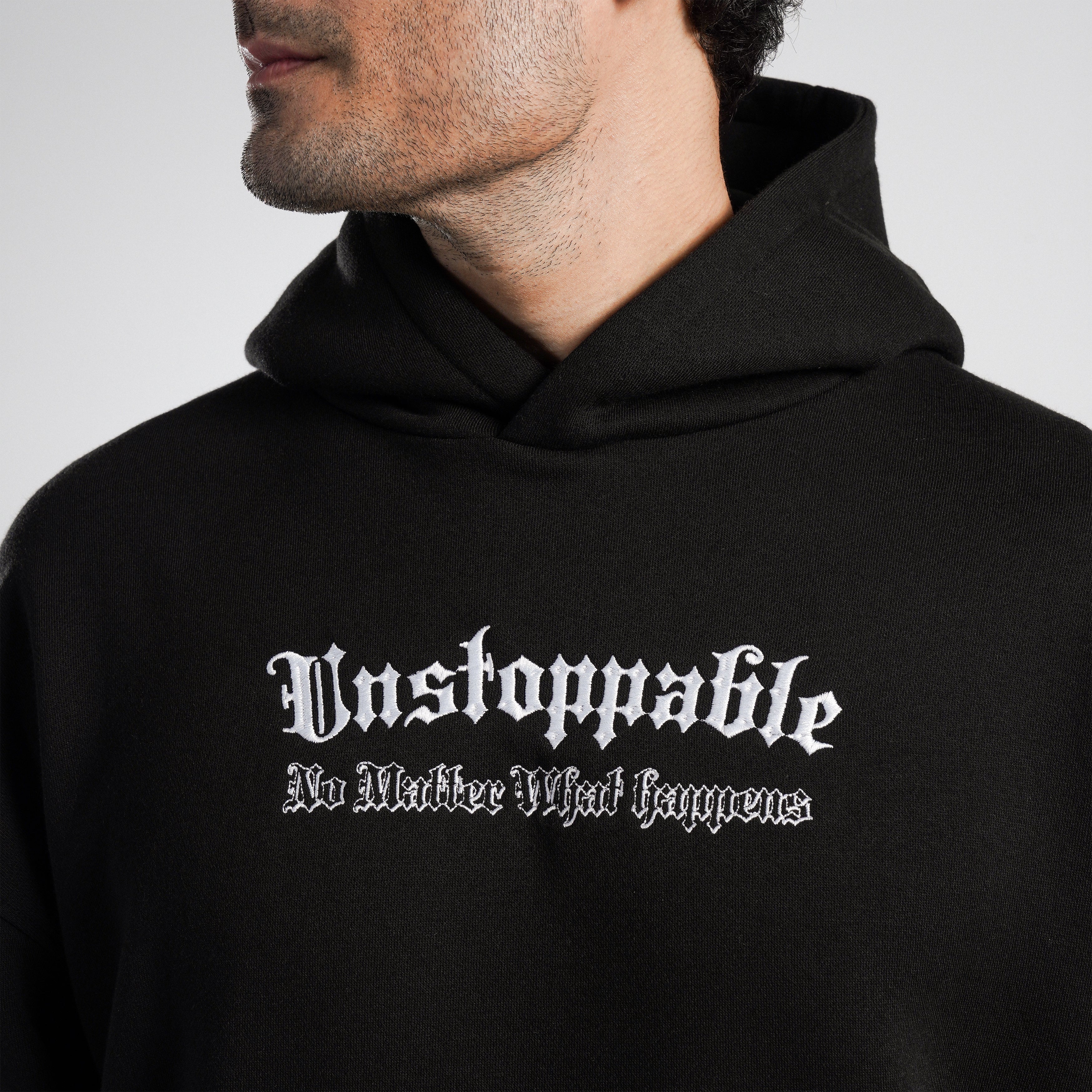 Unstoppable Hoodie (Black) - Image 5