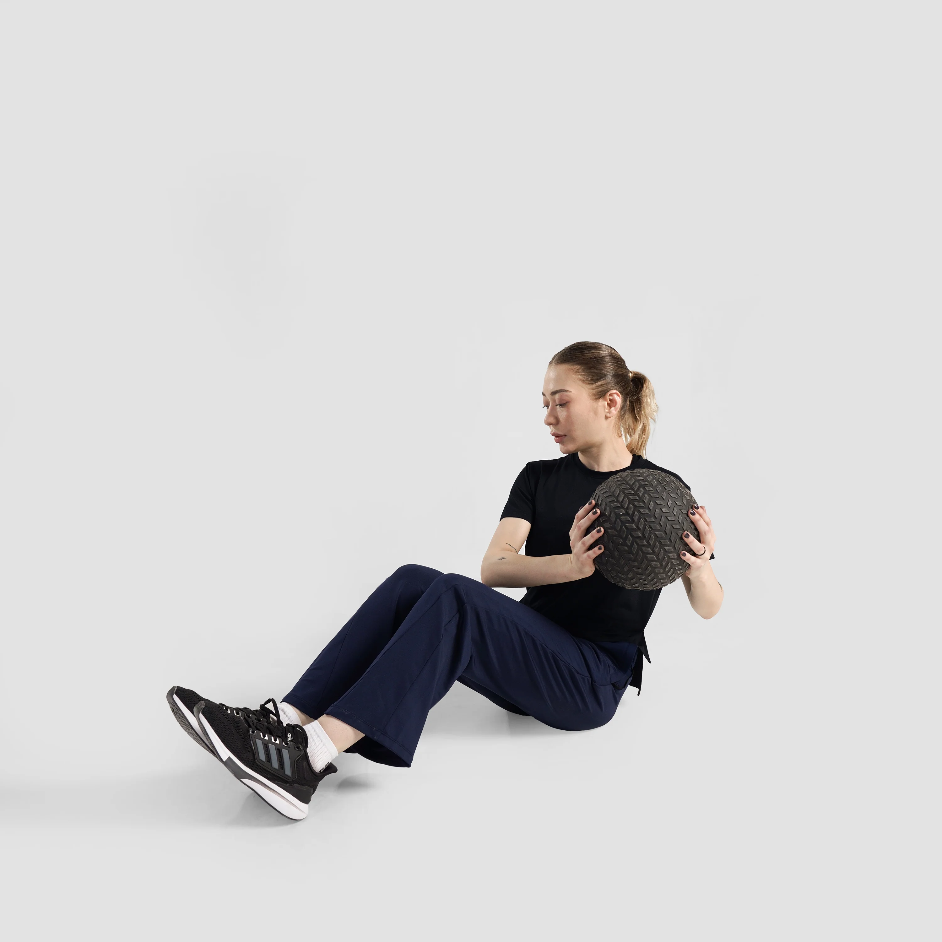 Urban Loose Gym Trousers (Navy) - Image 4