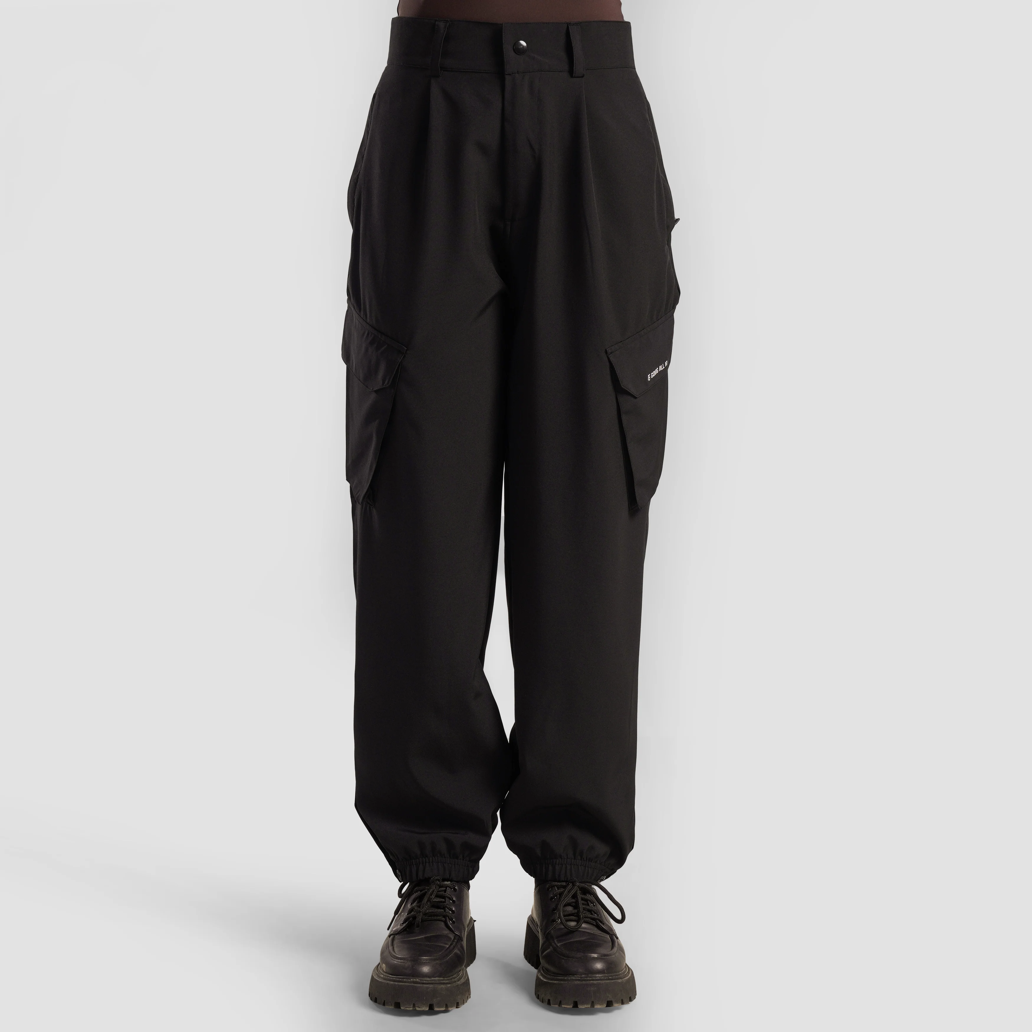 Urban Pulse Cargos (Black) - Image 2
