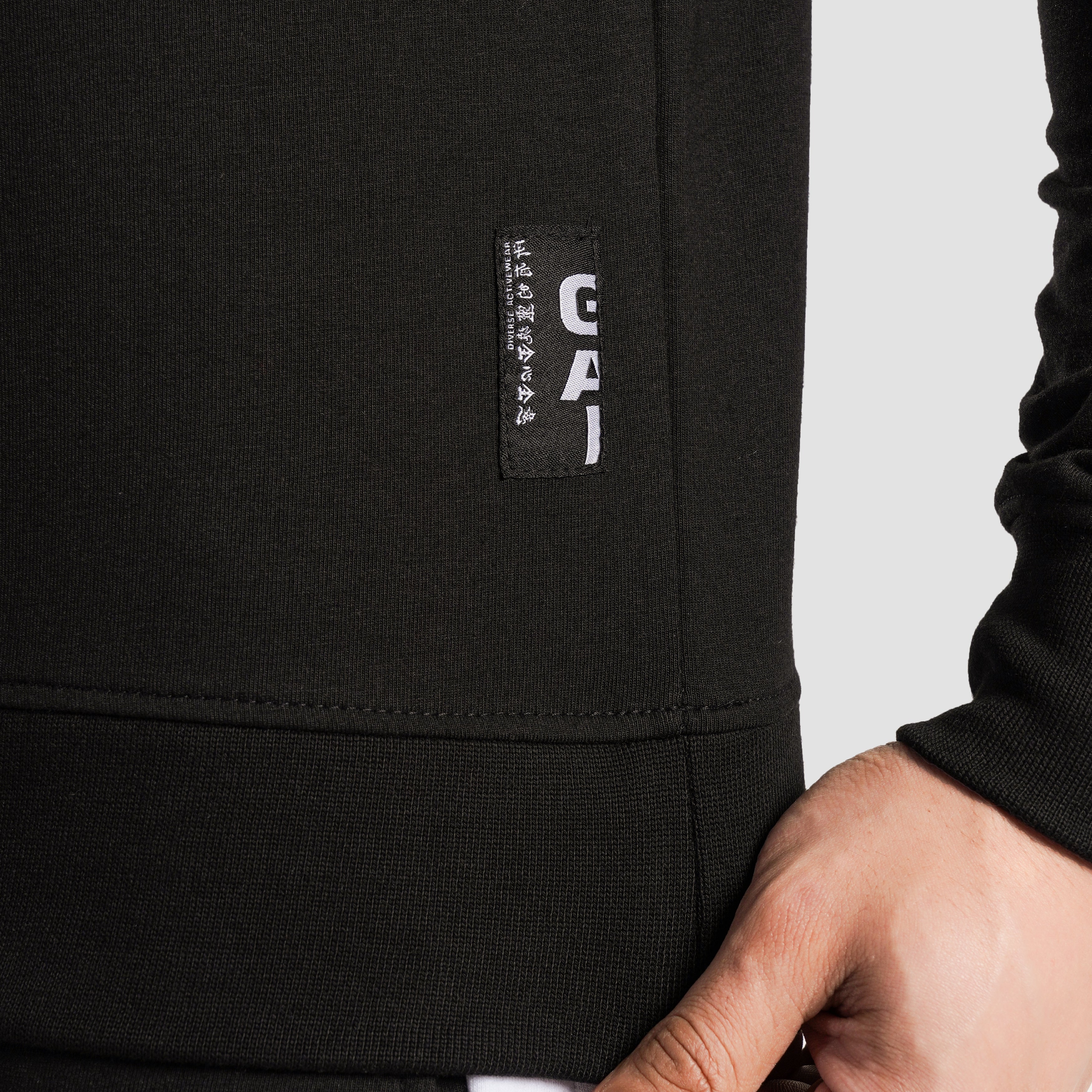 Utility Crew SweatShirt (Black) - Image 6