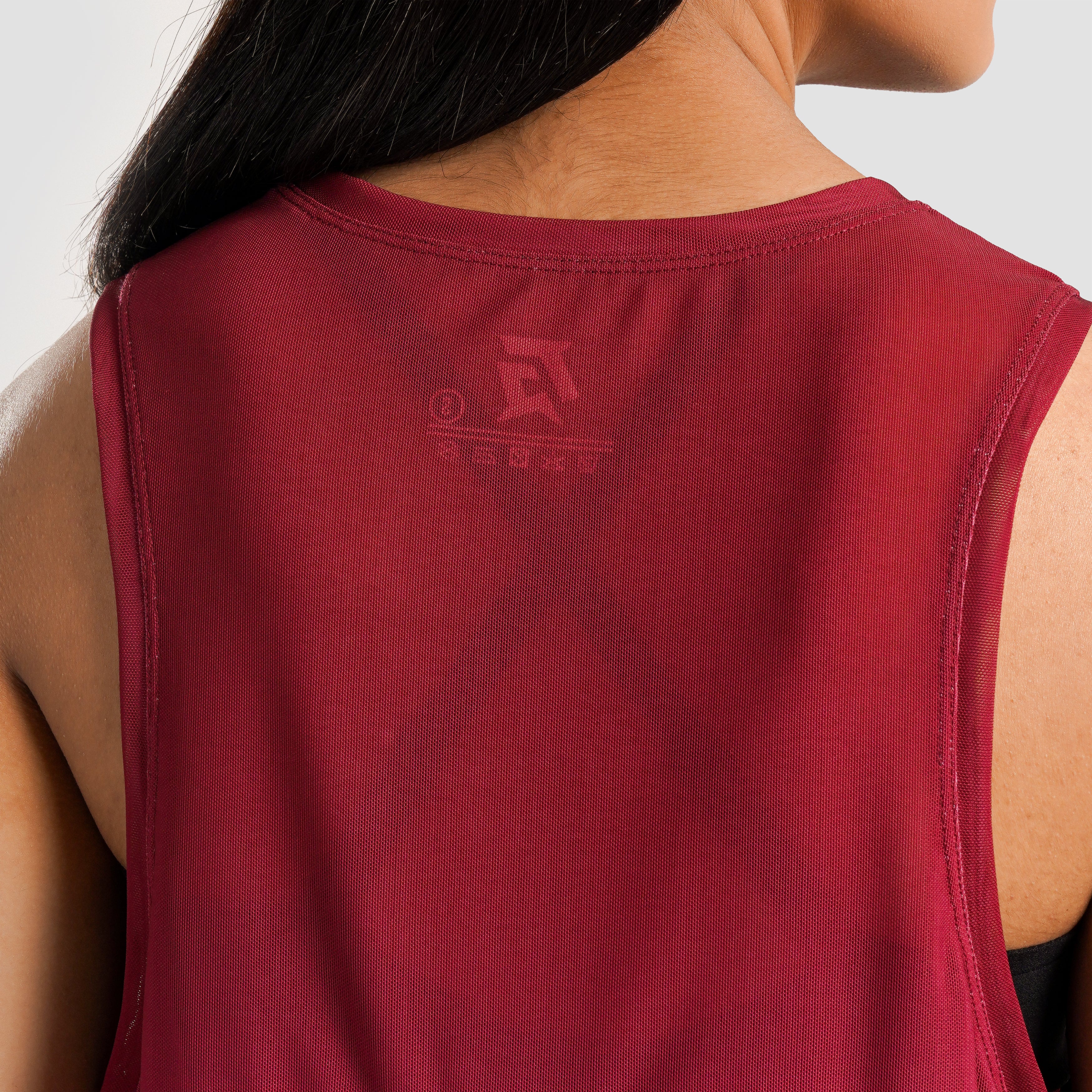 Vital Mesh Cover Up Top (Red) - Image 5