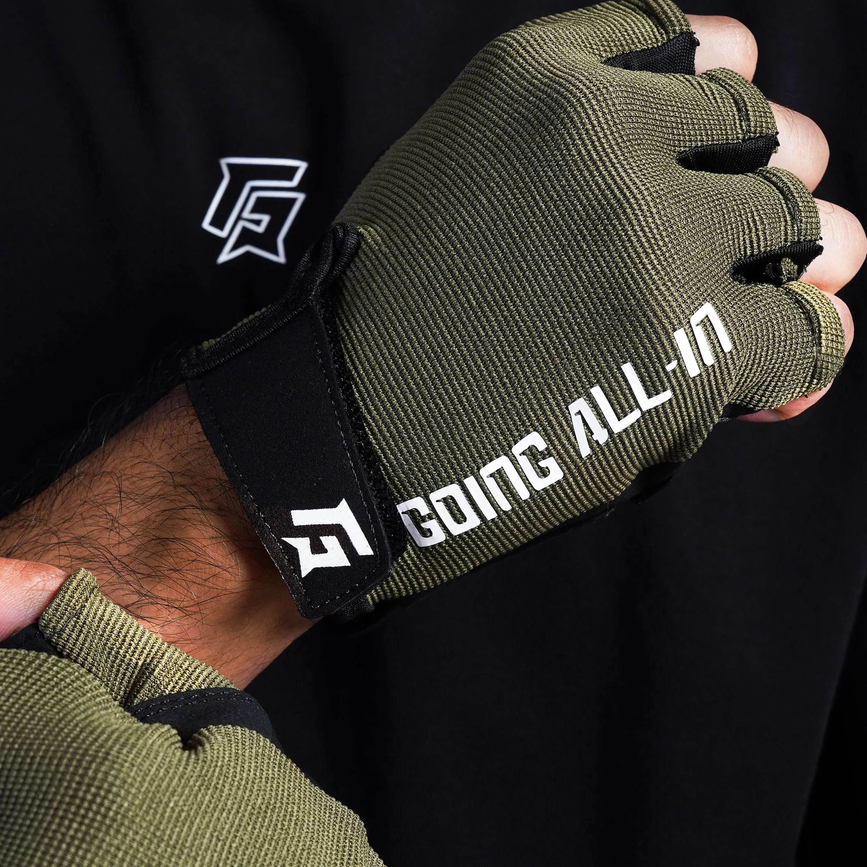 Vortex Grip Gloves (Olive) - Image 5