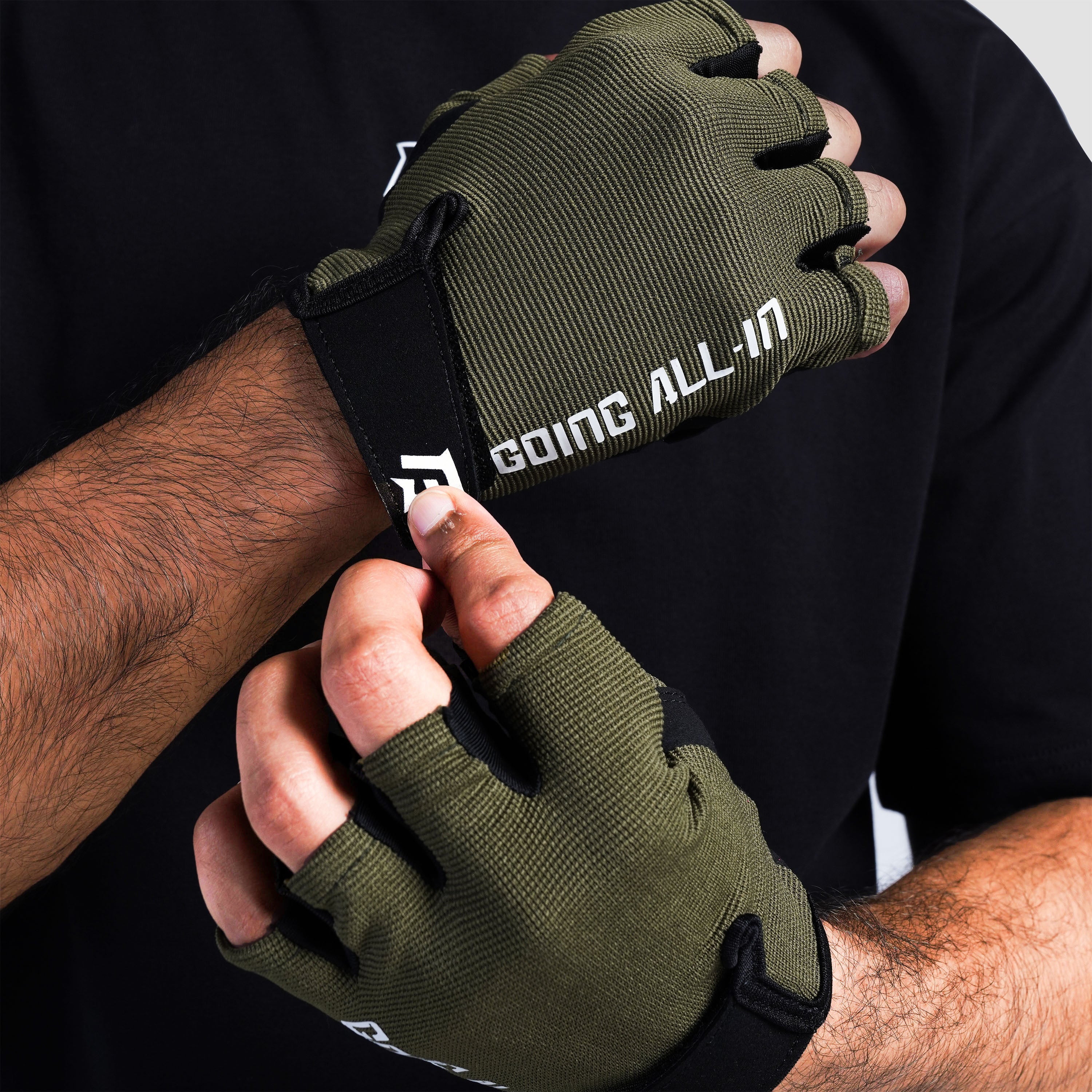 Vortex Grip Gloves (Olive) - Image 6
