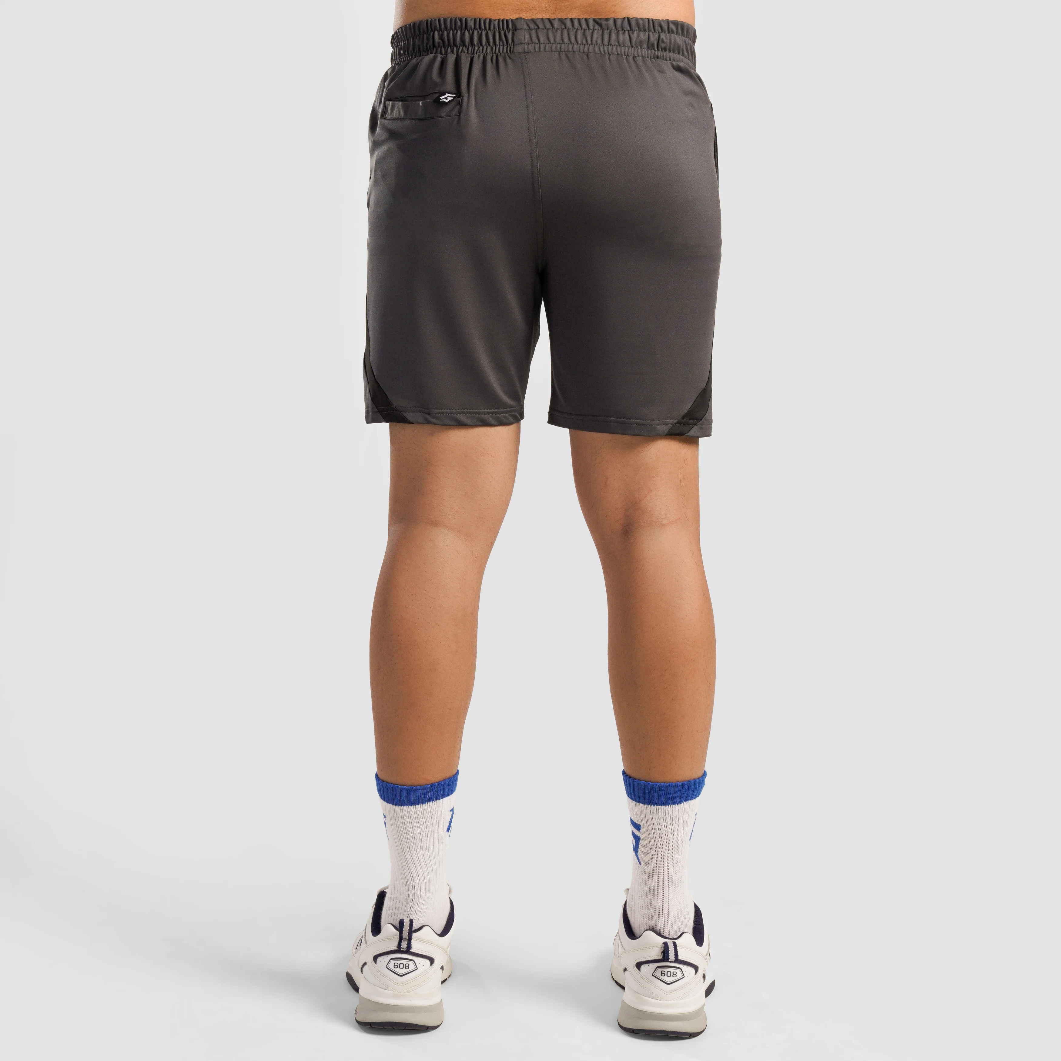 Vortex Stripe Shorts (Grey) - Image 3