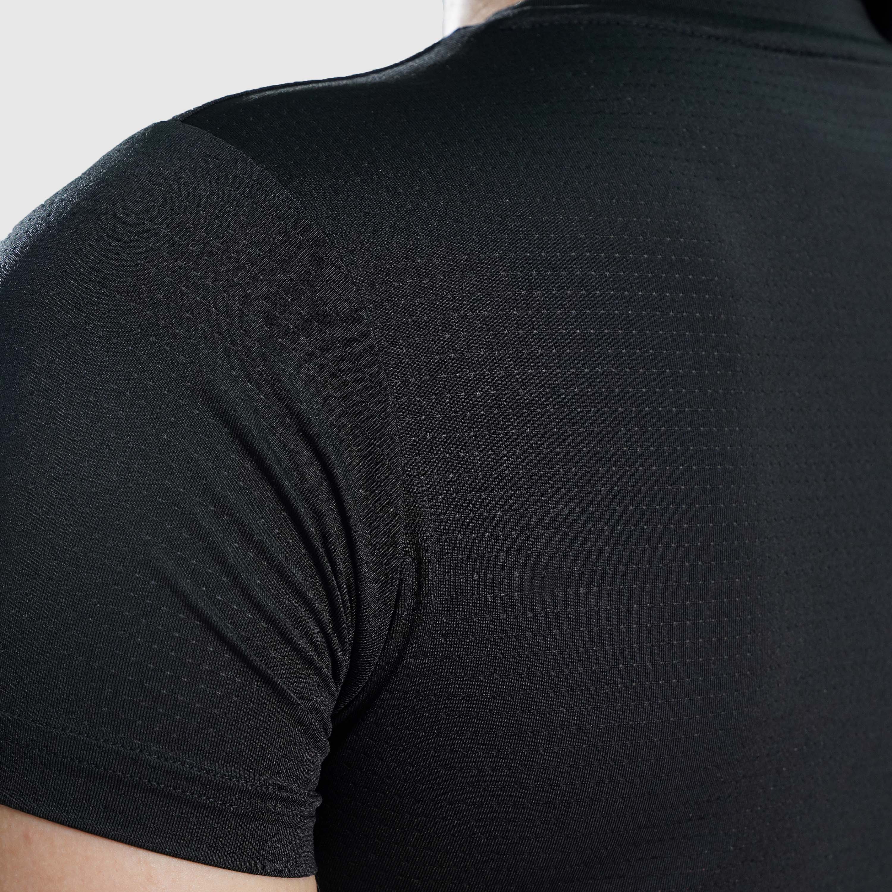W024 Cropped Tee (Black) - Image 6