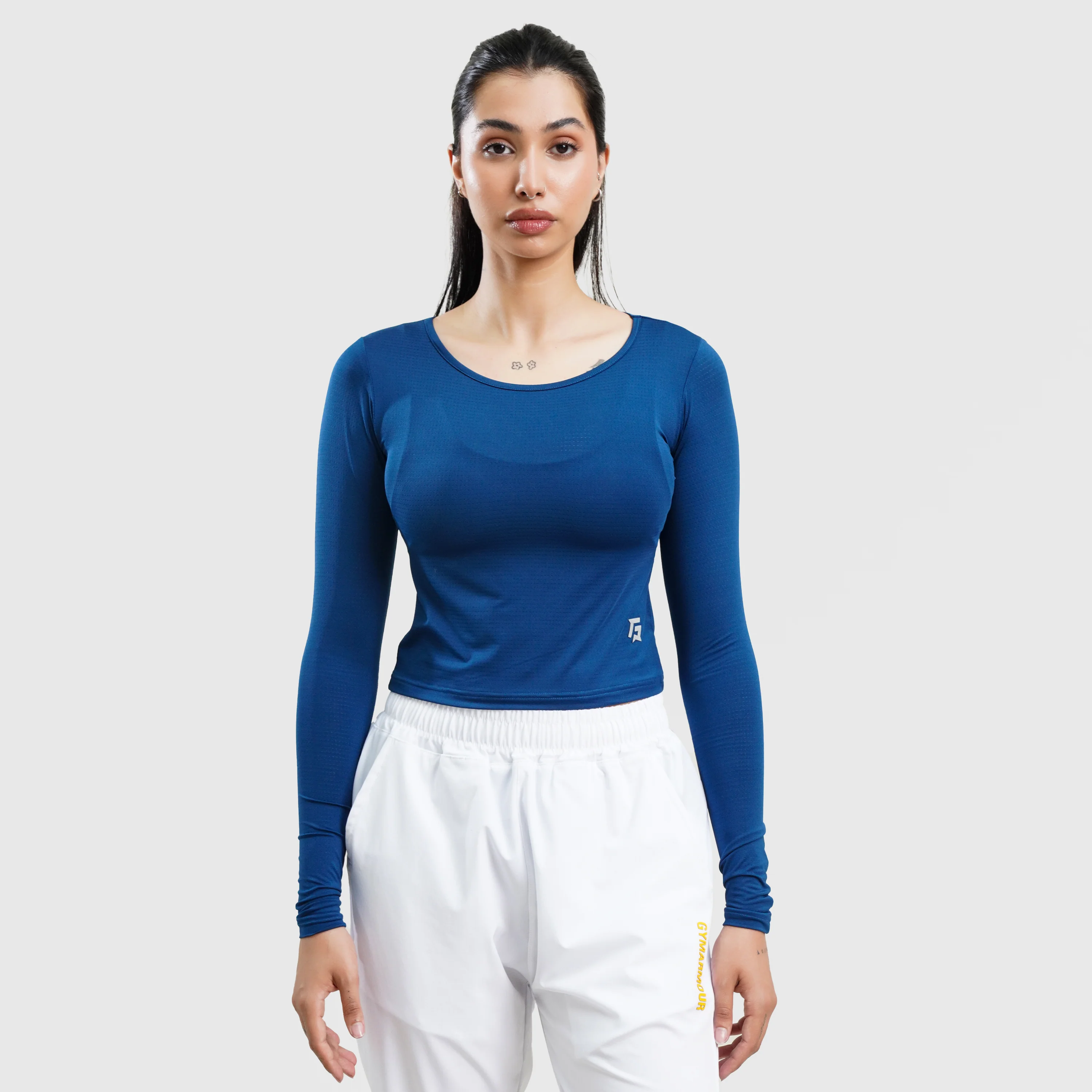 W024 Long Sleeves Tee (Navy)