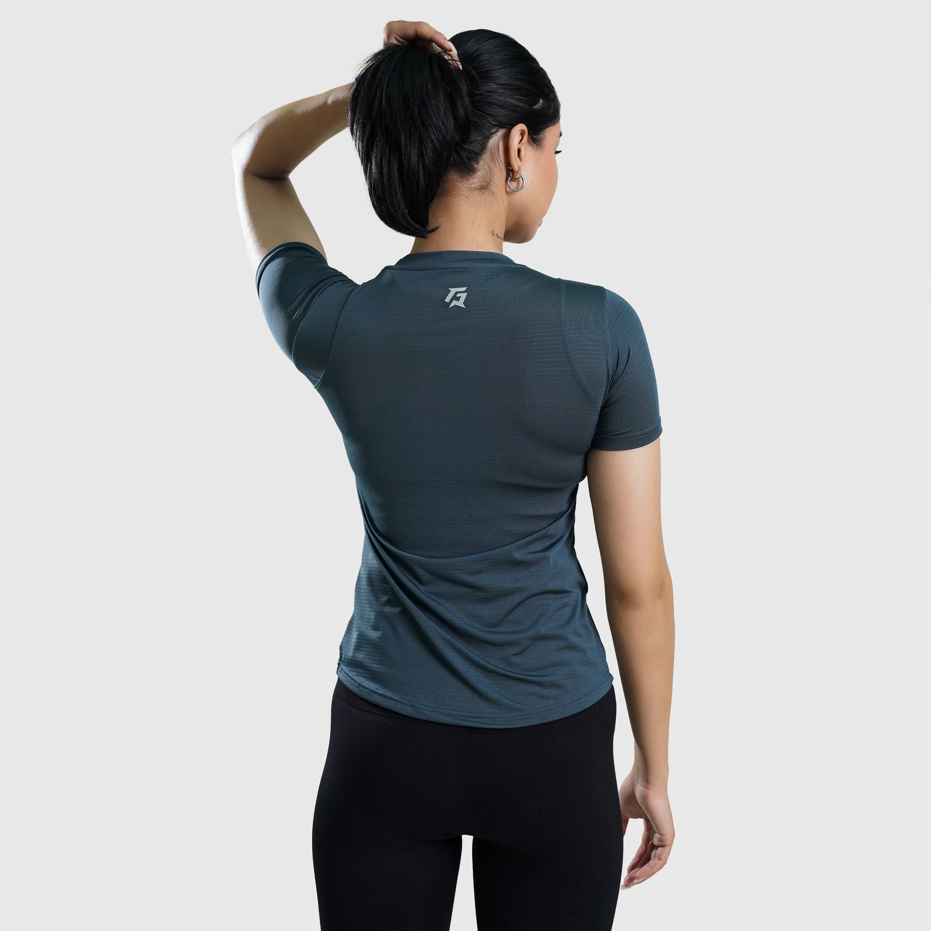 W024 Short Sleeves Tee (Grey) - Image 2