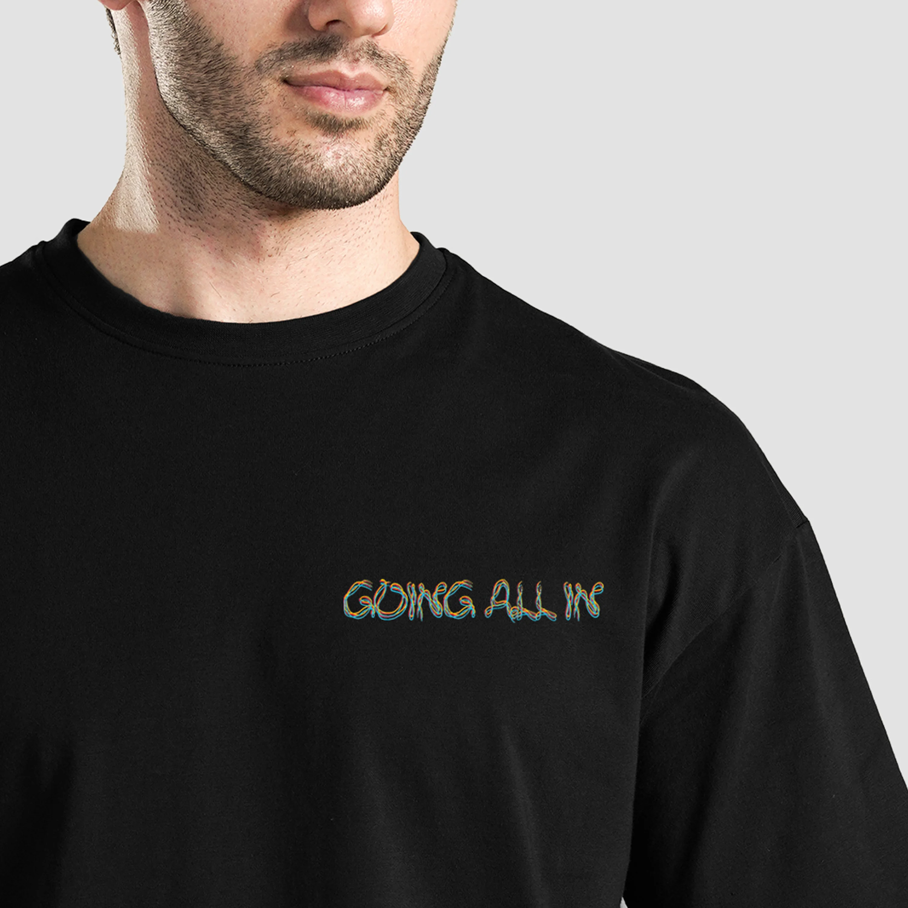 Weight Lifting Tee (Black) - Image 5