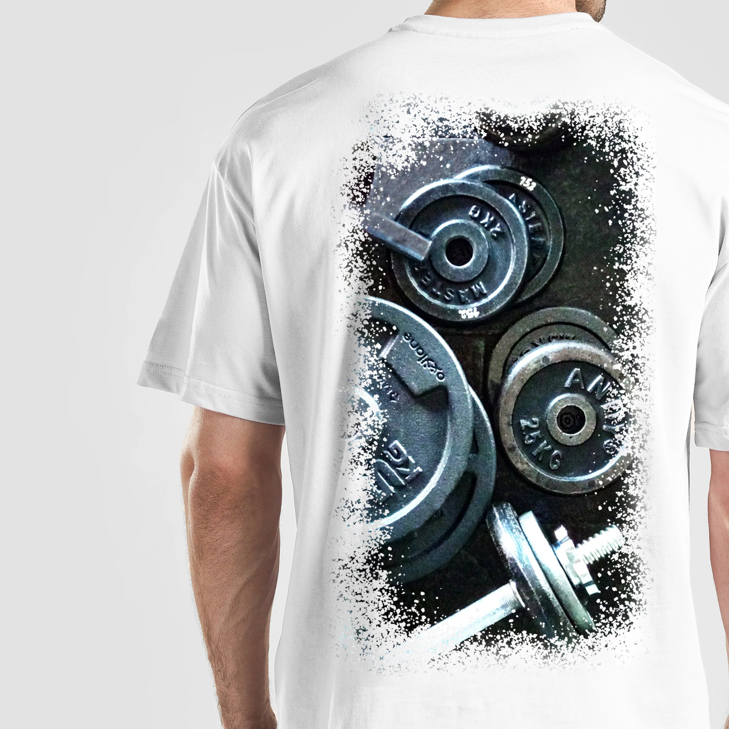 Weights Tee (White) - Image 6