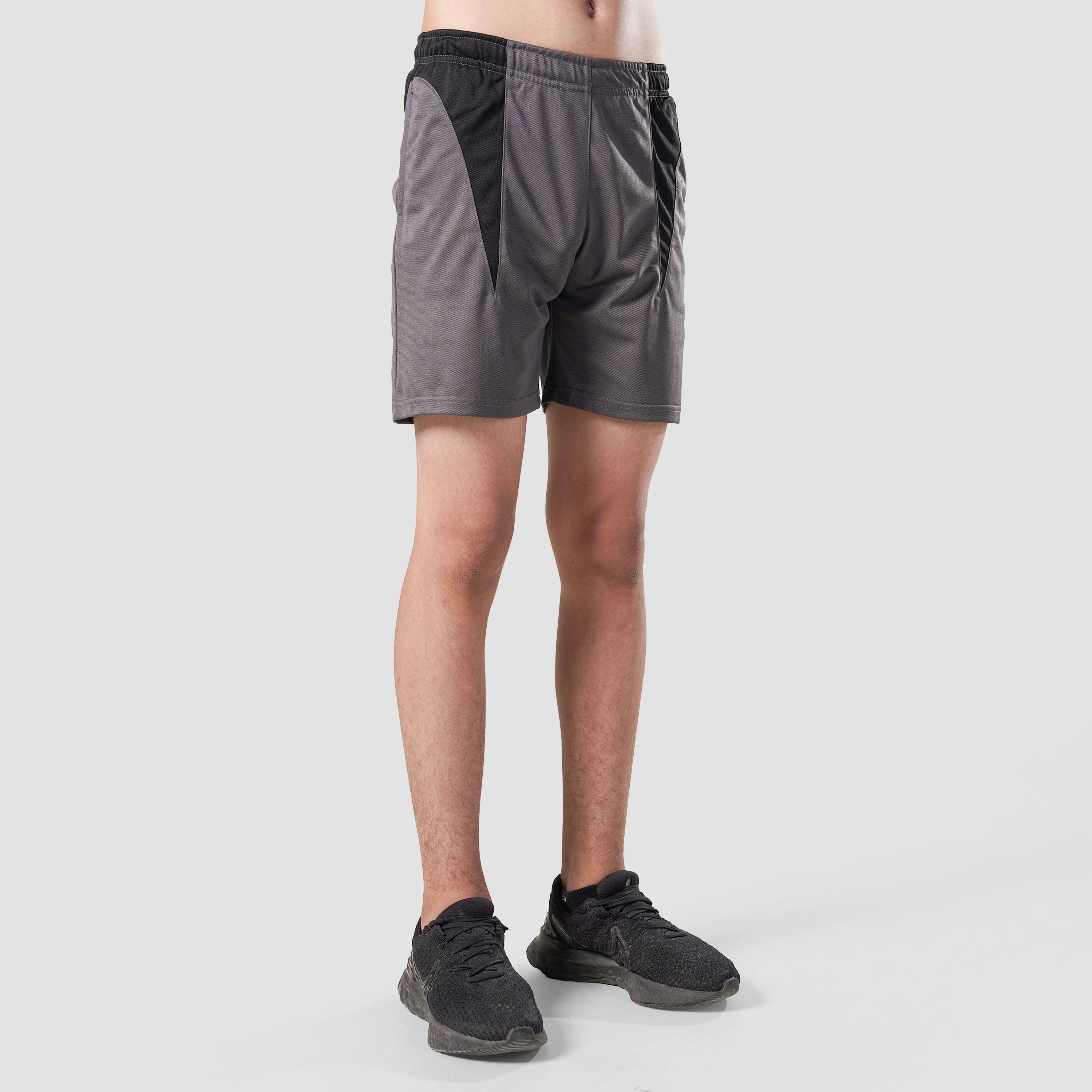 Youth Active Flow Shorts (Grey) - Image 5