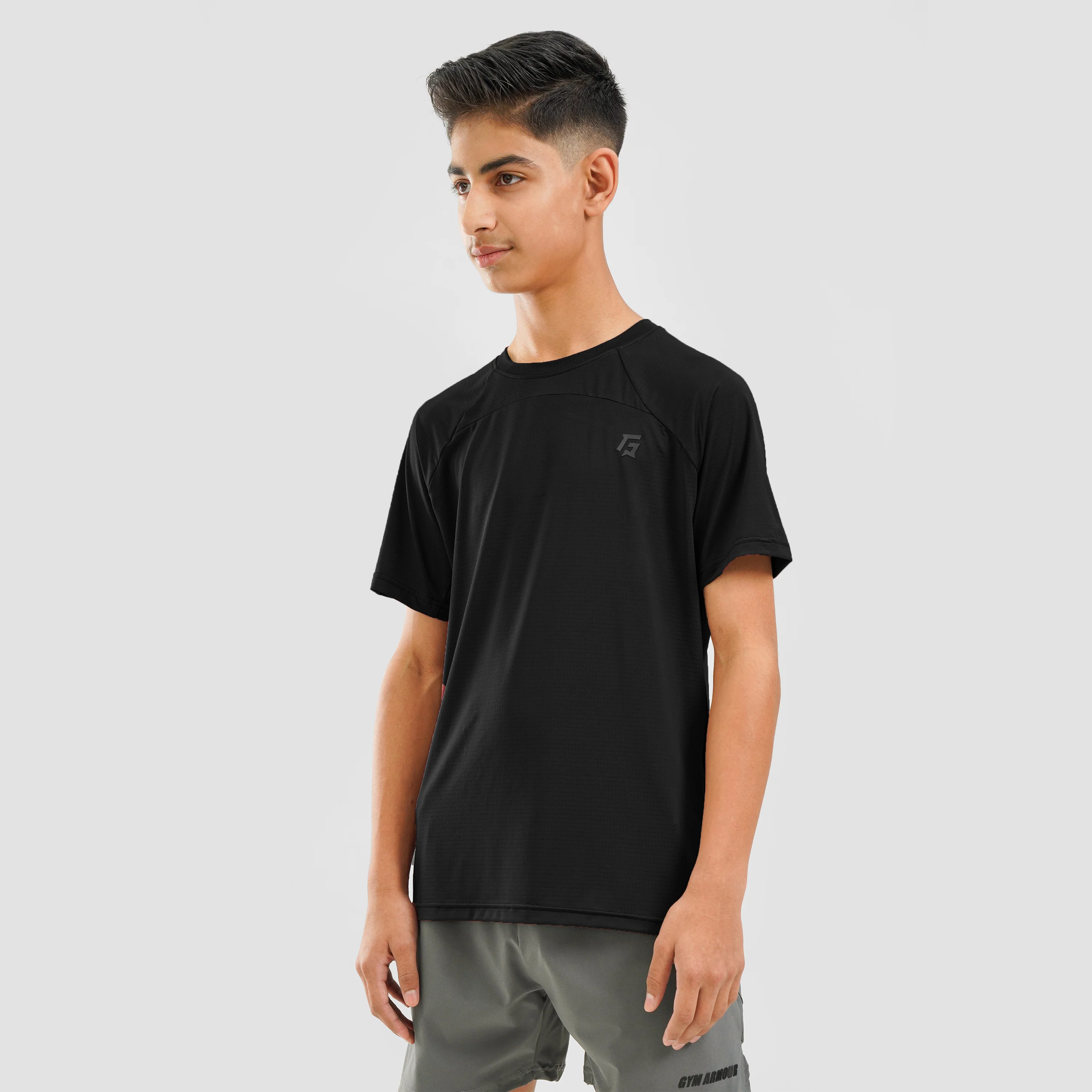 Youth Advantage Tee (Black) - Image 3