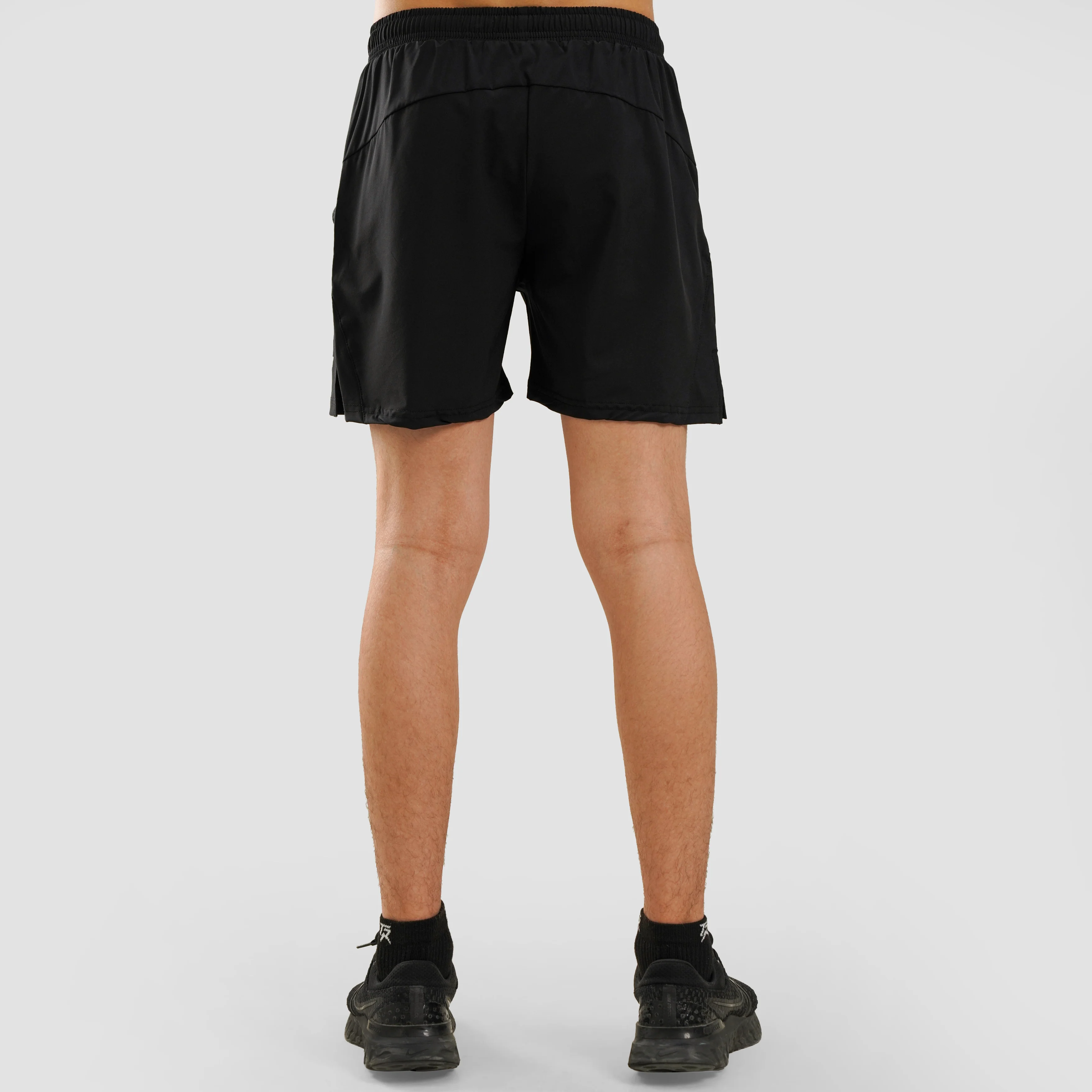Youth Airflow Shorts (Black) - Image 2