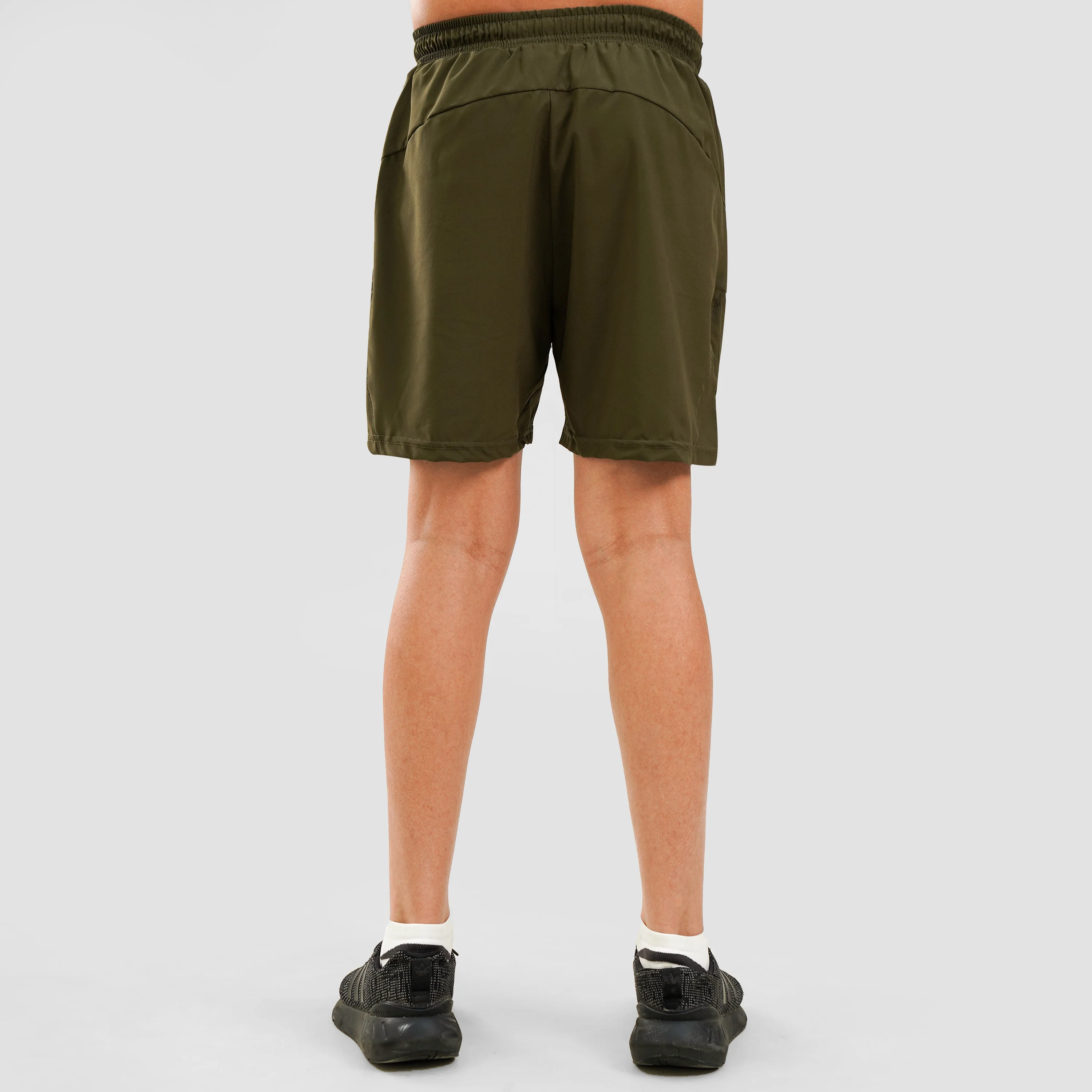 Youth Airflow Shorts (Olive) - Image 2
