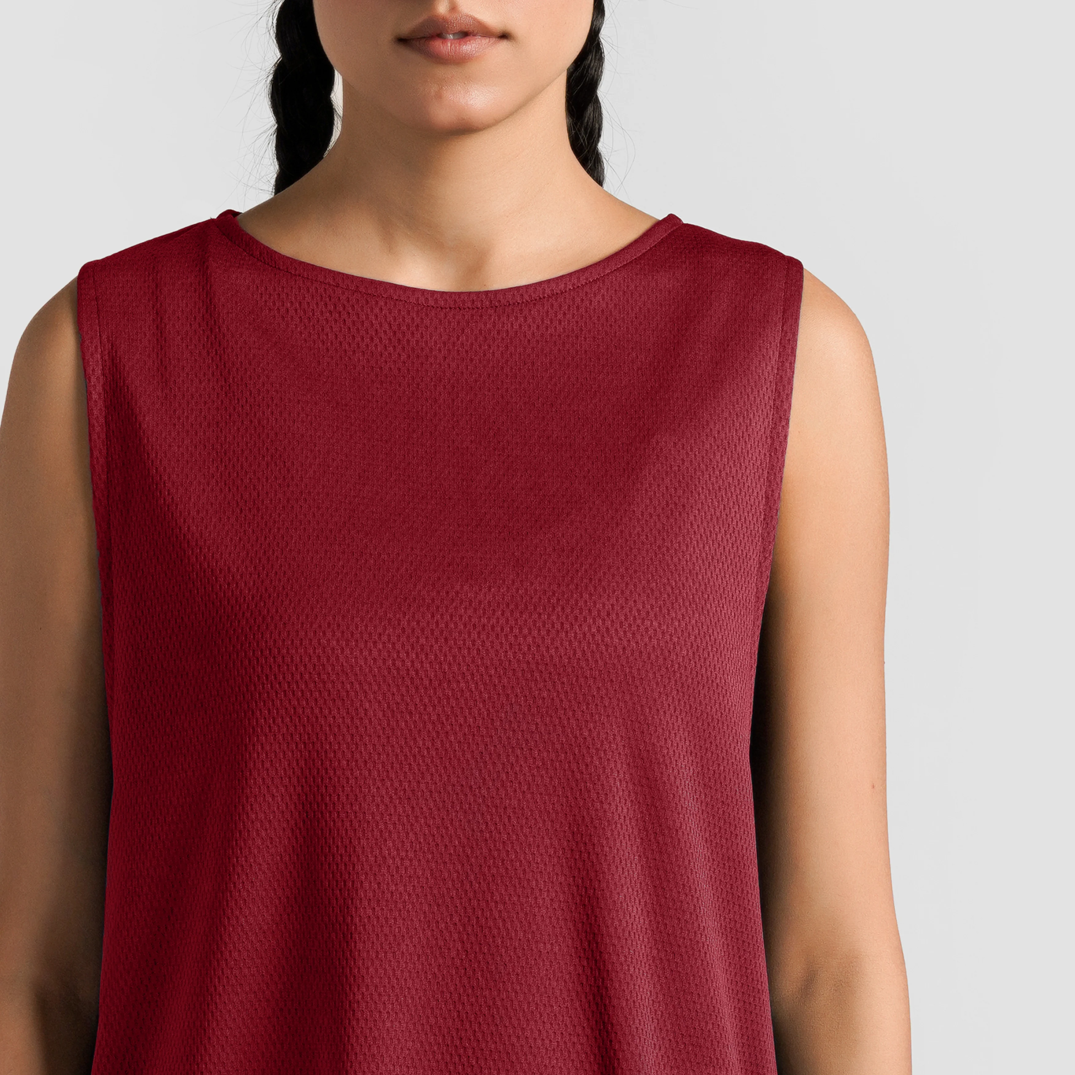 Zen Tank (Maroon) - Image 6